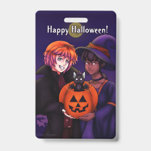 Happy Halloween Costumes Badge