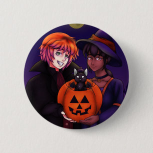 Happy Halloween Costumes Button