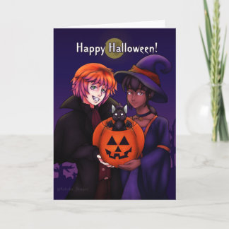 Happy Halloween Costumes Card
