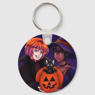 Happy Halloween Costumes Keychain