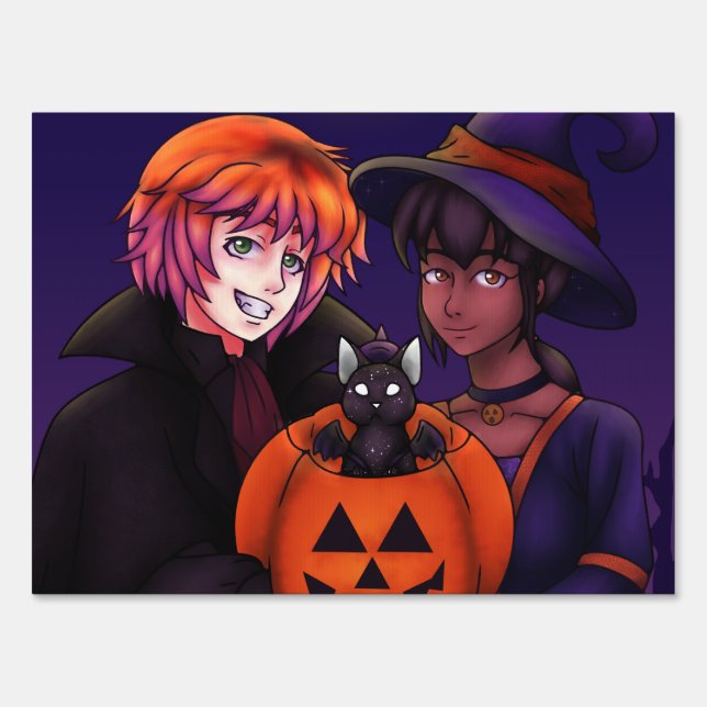 Happy Halloween Costumes Sign (Front)