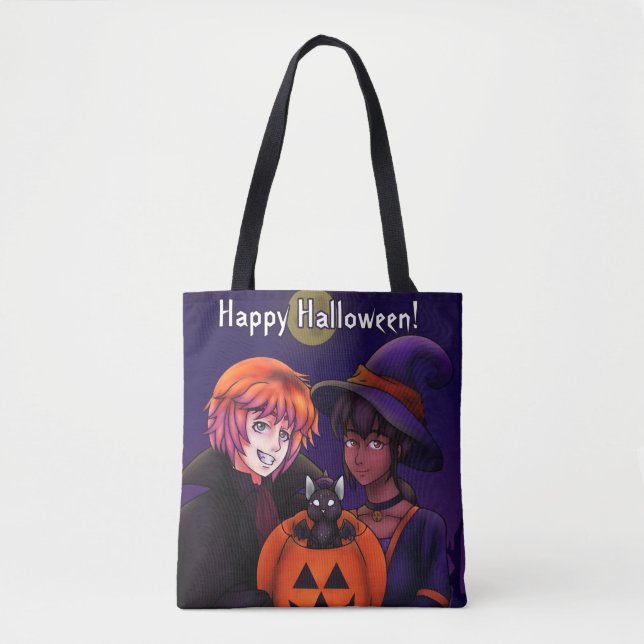 Happy Halloween Costumes Tote Bag (Front)