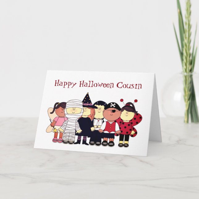 *****HAPPY HALLOWEEN COUSIN*****  BOO TO YOU!!!!!! CARD (Front)