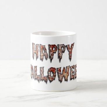Happy Halloween Creepy Novelty Coffee Mug Happy Halloween Creepy Novelty Coffee Mug