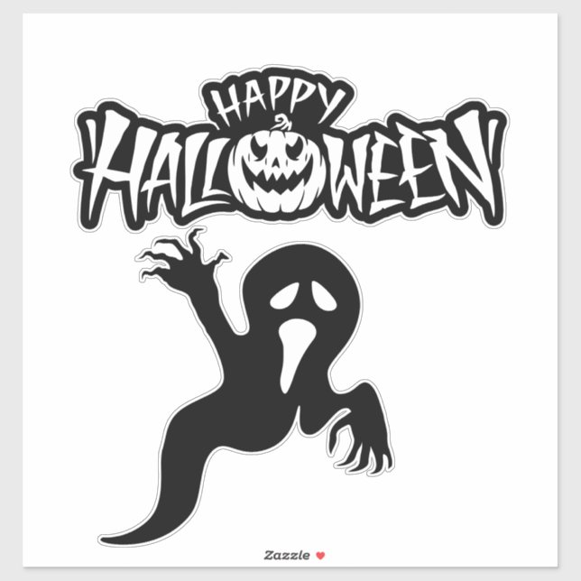 Happy Halloween Custom Stickers (Sheet)