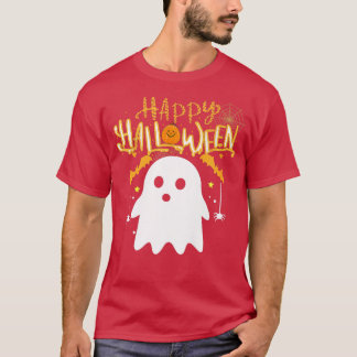 Happy Halloween Cute Boo Costume Spooky Season Hor T-Shirt