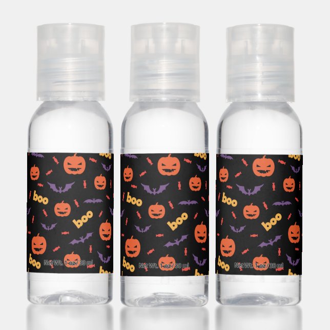 Happy Halloween | Cute Boo Pattern Hand Sanitizer (Set)