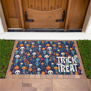 Happy halloween cute doormat