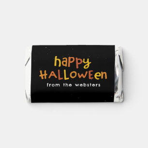 Happy Halloween cute fun personalized Hershey's Miniatures