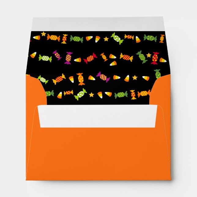 Happy Halloween - Cute Halloween Candy Envelope (Back (Bottom))