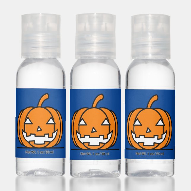 Happy Halloween | Cute Jack O Lantern Face Hand Sanitizer (Set)