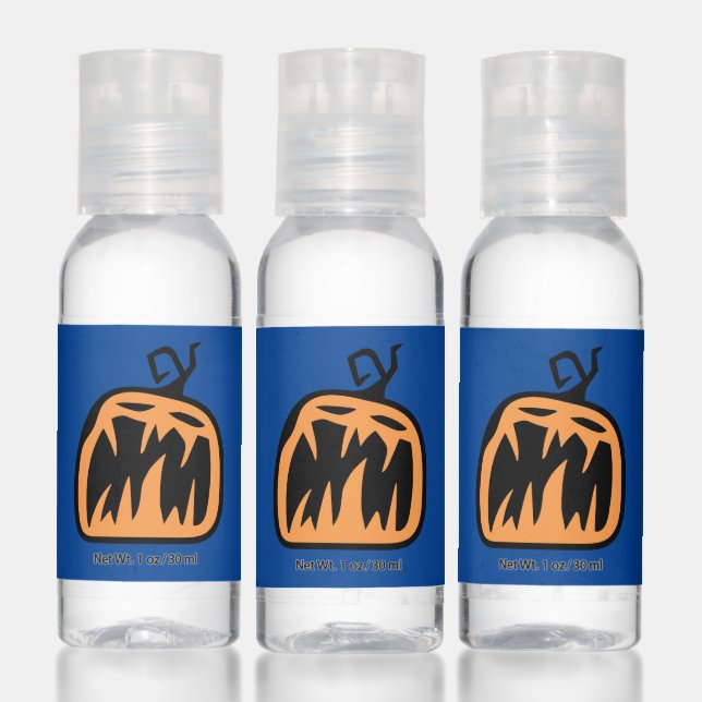Happy Halloween | Cute Jack O Lantern Face Hand Sanitizer (Set)