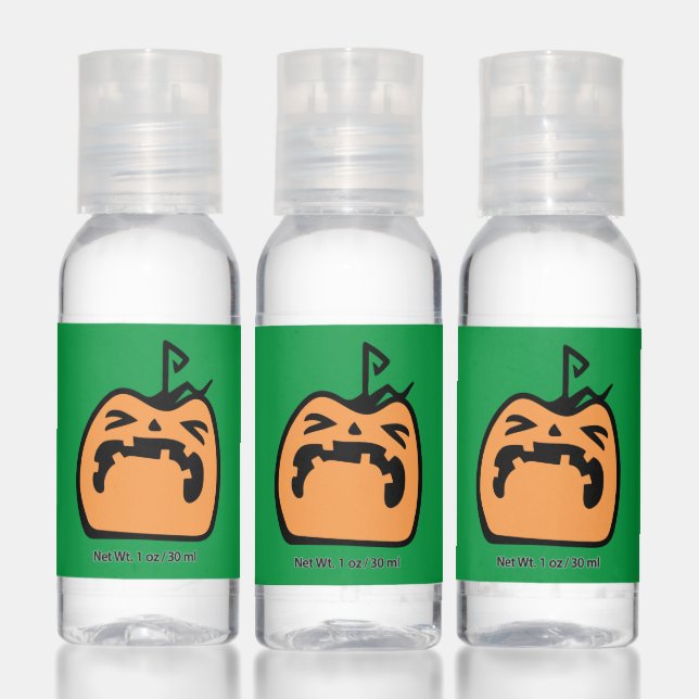 Happy Halloween | Cute Jack O Lantern Face Hand Sanitizer (Set)