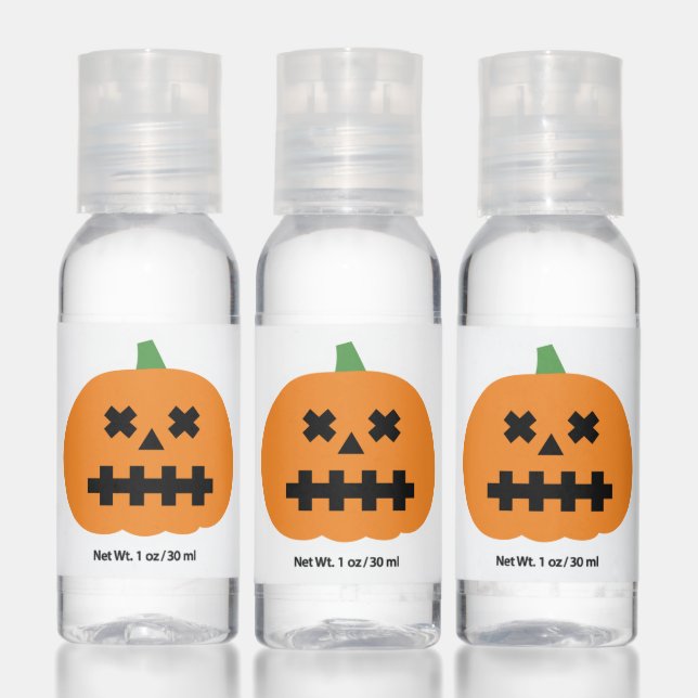Happy Halloween | Cute Jack O Lantern Hand Sanitizer (Set)