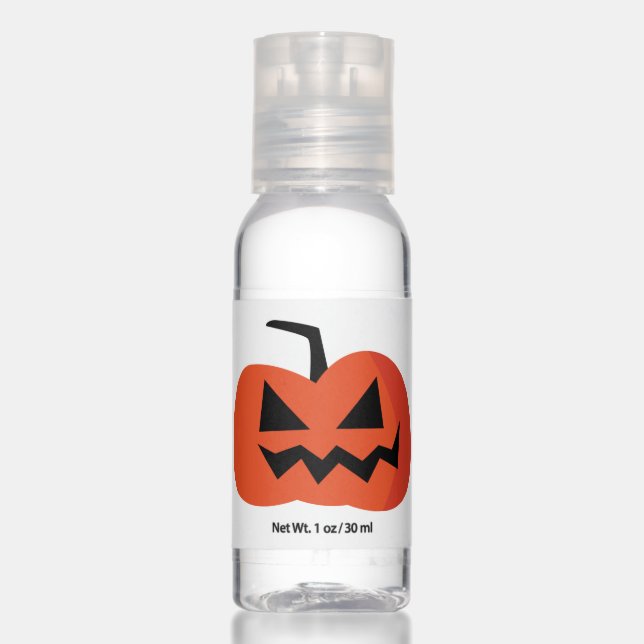 Happy Halloween | Cute Jack O Lantern Hand Sanitizer (Front)