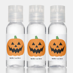 Happy Halloween   Cute Jack O Lantern Hand Sanitizer