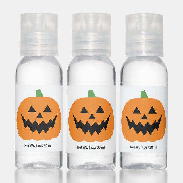 Happy Halloween | Cute Jack O Lantern Hand Sanitizer (Set)