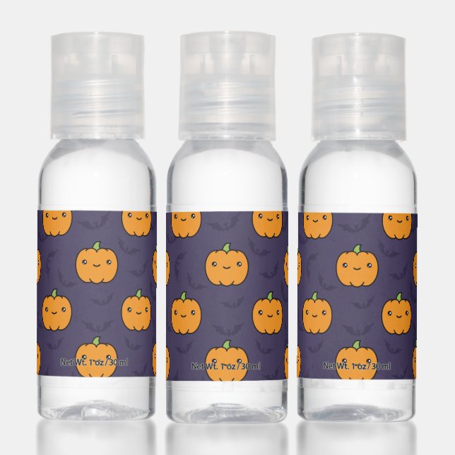 Happy Halloween | Cute Jack O Lantern Pattern Hand Sanitizer (Set)