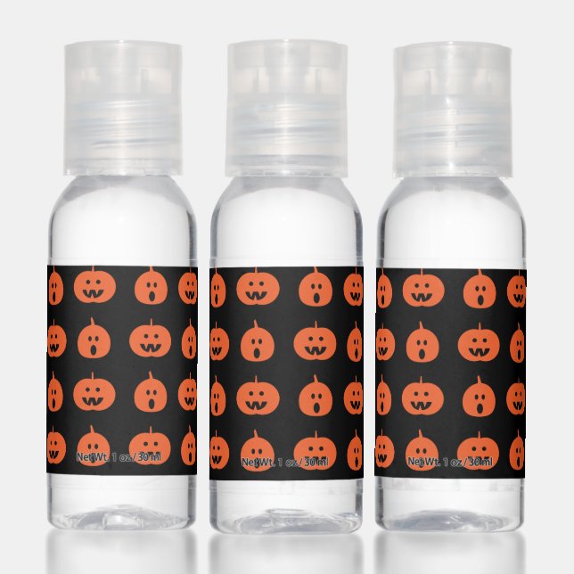 Happy Halloween | Cute Jack O Lantern Pattern Hand Sanitizer (Set)