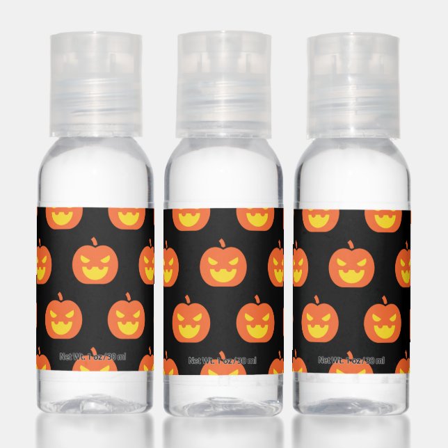 Happy Halloween | Cute Jack O Lantern Pattern Hand Sanitizer (Set)