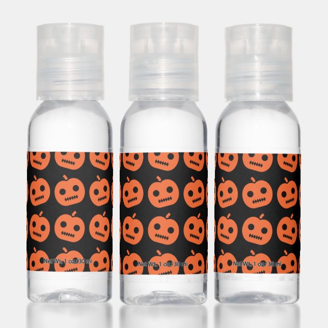 Happy Halloween | Cute Jack O Lantern Pattern Hand Sanitizer (Set)