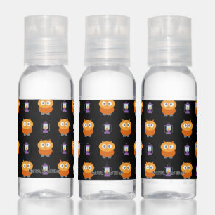 Happy Halloween   Cute Little Owl Pattern Hand Sanitizer