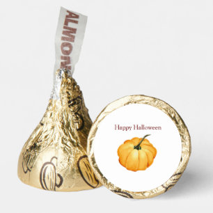 Happy Halloween cute orange pumpkin Hershey®'s Kisses®