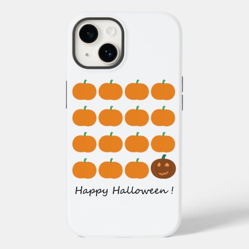 Happy Halloween Cute Pumpkin Patch Case_Mate iPhone 14 Case