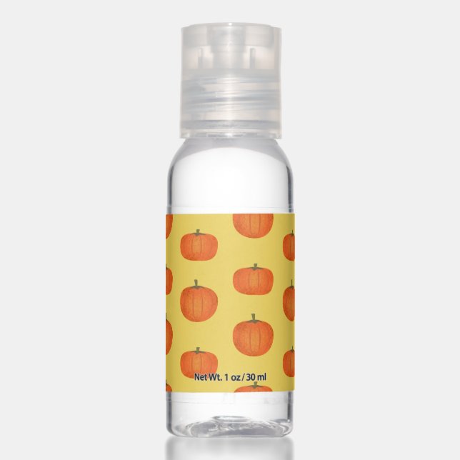 Happy Halloween | Cute Pumpkin Pattern Hand Sanitizer (Front)