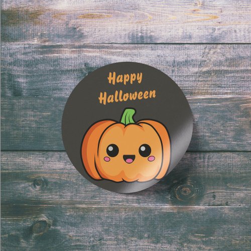 Happy Halloween Cute Pumpkin Sticker