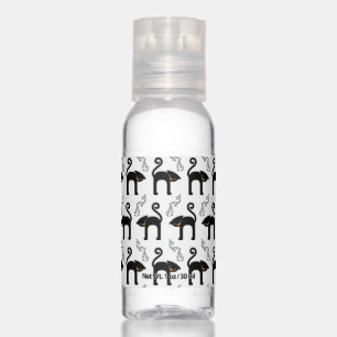 Happy Halloween   Cute Scary Black Cats Hand Sanitizer