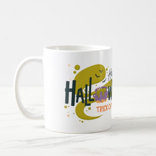 Happy Halloween Cute Witch Brew Coffee Mug