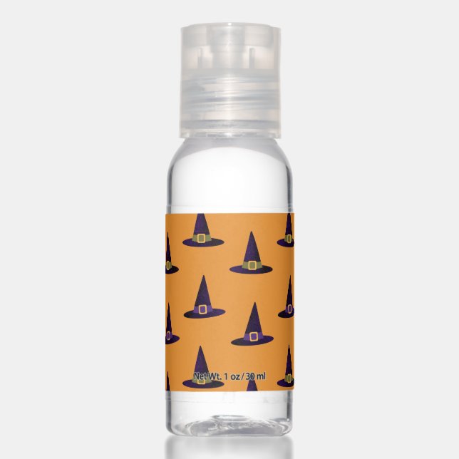 Happy Halloween | Cute Witch's Hat Hand Sanitizer (Front)