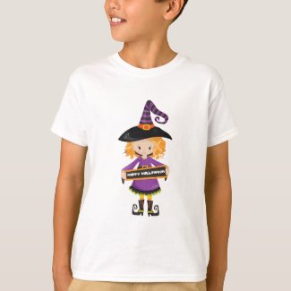 Happy Halloween Cutie Witch T-Shirt