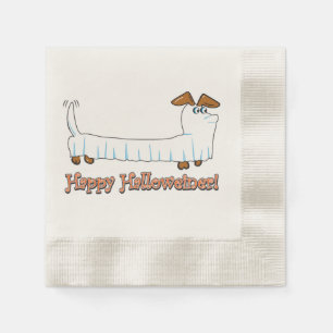 Happy Halloween Dachshund Napkins