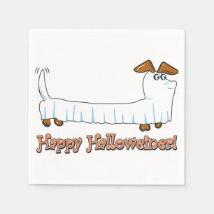 Happy Halloween Dachshund Napkins
