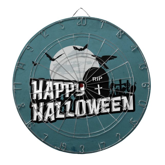 Happy Halloween Dart Board (Front)