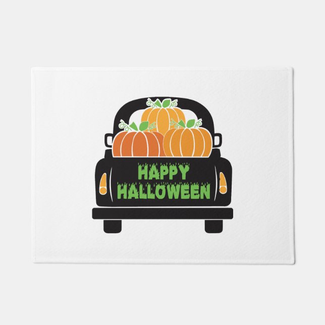 Happy Halloween day 2021 custume Doormat (Front)