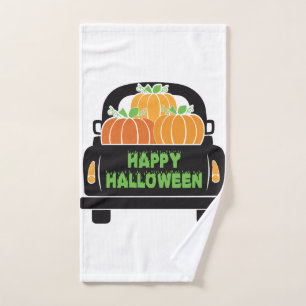 Happy Halloween day 2021 custume Hand Towel