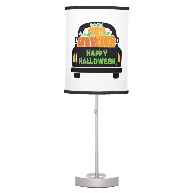 Happy Halloween day 2021 custume Table Lamp (Front)