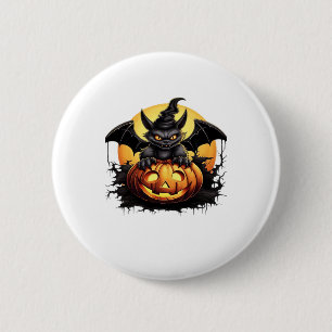 Happy Halloween Day - Funny Halloween Classic T-Sh Button