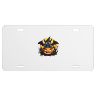 Happy Halloween Day - Funny Halloween Classic T-Sh License Plate
