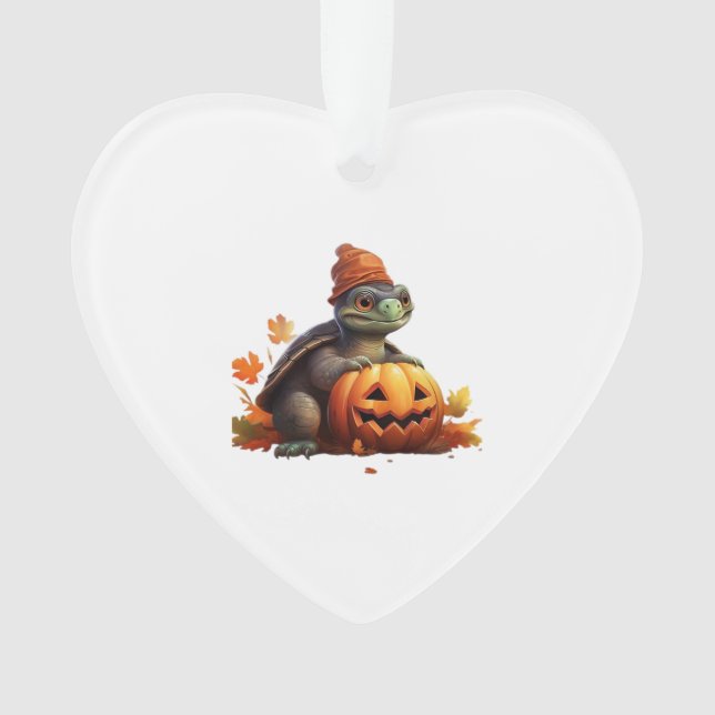 Happy Halloween Day - Funny Halloween Classic T-Sh Ornament (Front)