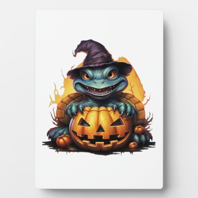 Happy Halloween Day - Funny Halloween Classic T-Sh Plaque (Front)