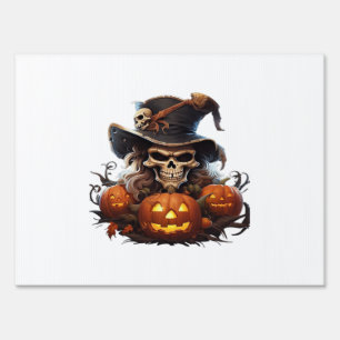 Happy Halloween Day - Funny Halloween Classic T-Sh Sign