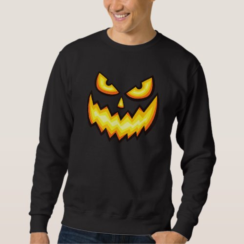 Happy Halloween Day Halloween Jack O Lantern Graph Sweatshirt