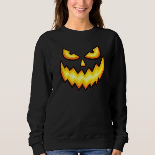 Happy Halloween Day Halloween Jack O Lantern Graph Sweatshirt