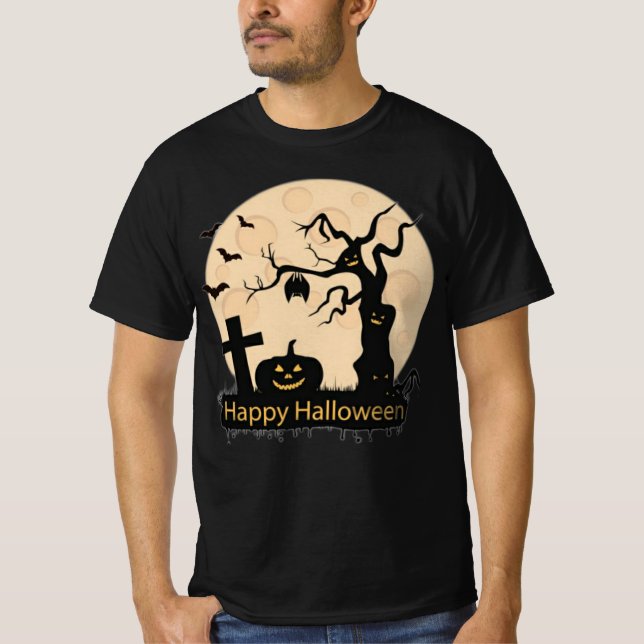 Happy Halloween Day images  T-Shirt (Front)