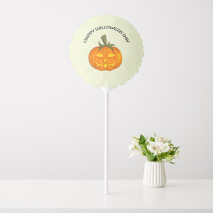 Happy Halloween Day Jack-O'-Lantern Balloon