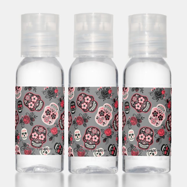 Happy Halloween | Day of the Dead Pattern Hand Sanitizer (Set)